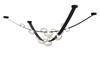 Миниатюра фото подвесной светодный светильник crystal lux bosque sp7 l3000 black/transparent | 220svet.ru